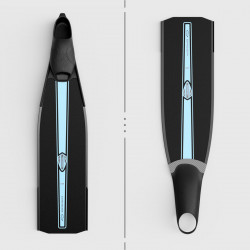 Riverboarding bifins 760 mm length E glass fiber