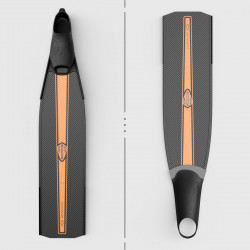 Spearfishing bifins 820 mm length C8 carbon