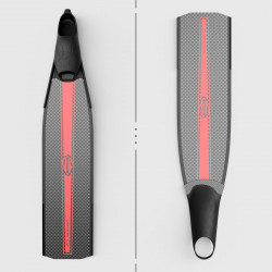 Spearfishing bifins 820 mm length C5 carbon