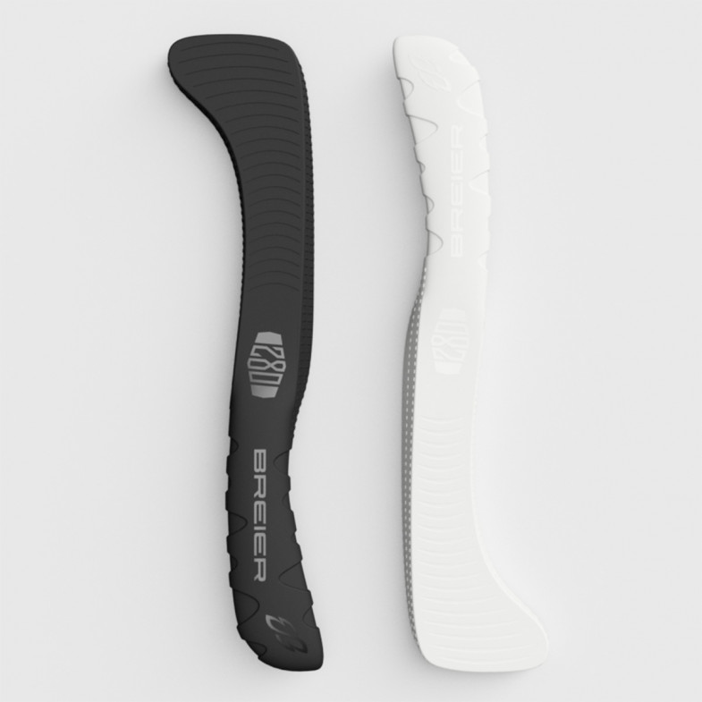 Pair of 280 mm length underwater hockey sticks right-handed for medium or small hands