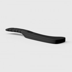 Pair of 280 mm length underwater hockey sticks right-handed for medium or small hands