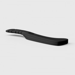 Pair of 280 mm length underwater hockey sticks right-handed for medium or small hands
