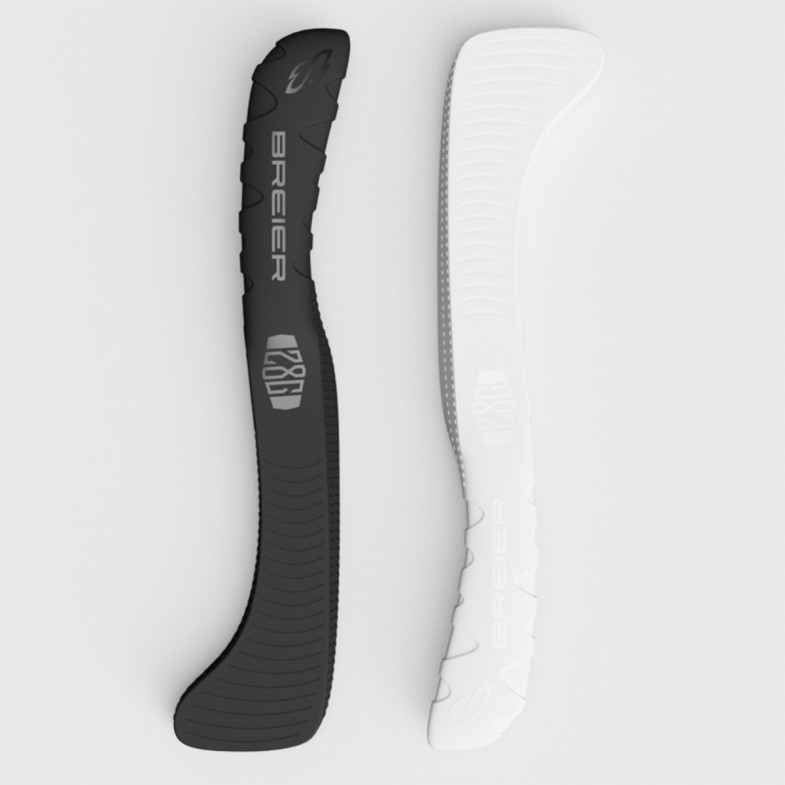 Pair of 280 mm length underwater hockey sticks left-handed for medium or small hands