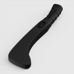 Pair of 270 mm length underwater hockey sticks right-handed for medium or small hands