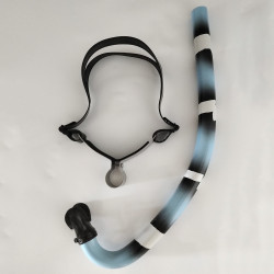 Finswimming adult front snorkel