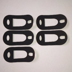 Bag of 5 neoprene liners for mouth-guard