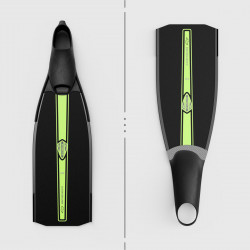Target shooting bifins 640 mm length S glass fiber