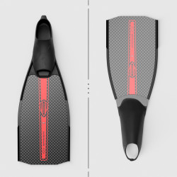 Finswimming bifins 450 mm length C5 carbon