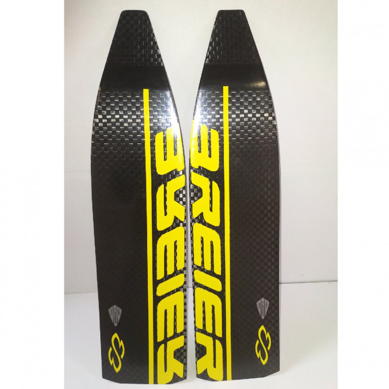 Pair of fins 820B1C5  Second-choice - Freediving - with closed heel footpocket