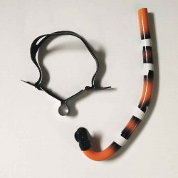 Finswimming adult front snorkel