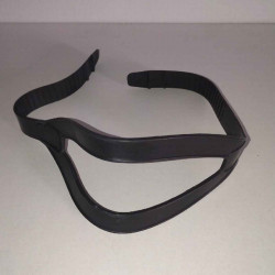 Silicone strap for snorkel