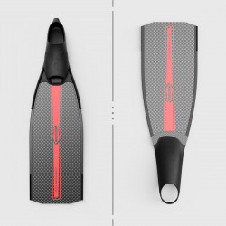 Spearfishing bifins 640 mm length C5 carbon