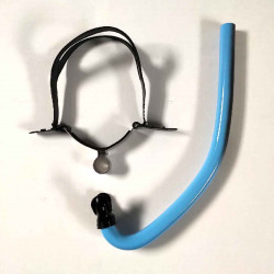 Finswimming adult front snorkel