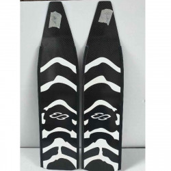 Pair of fins 820B1C5  - Freediving - with closed heel footpocket