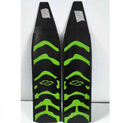 copy of Pair of fins 820B1C5  - Freediving - with closed heel footpocket