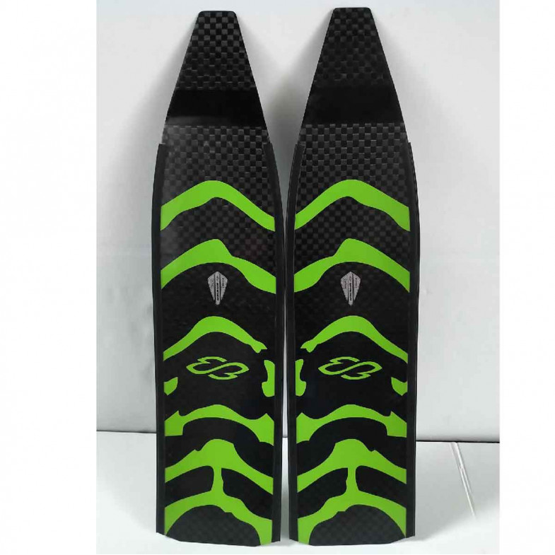 copy of Pair of fins 820B1C5  - Freediving - with closed heel footpocket