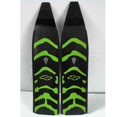 copy of Pair of fins 820B1C5  - Freediving - with closed heel footpocket