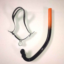 Finswimming adult front snorkel