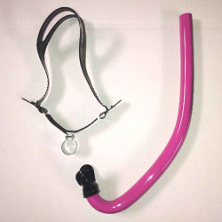 Finswimming adult front snorkel