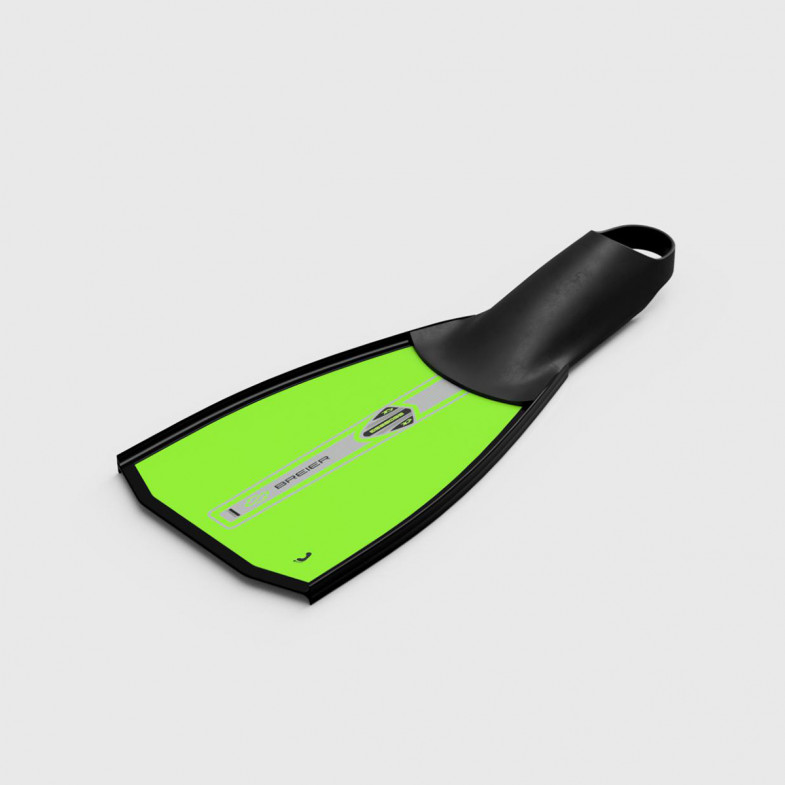 Pair of fins 500B3SG with custom footpocket - Hockey/Octopush/Rugby