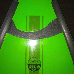 Paire de Palmes 500B3SG avec chausson sur mesure classique- Hockey/Rugby