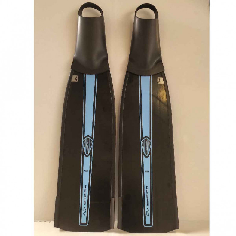 Pair of fins 760B2EG  with custom footpocket -  Finswimming