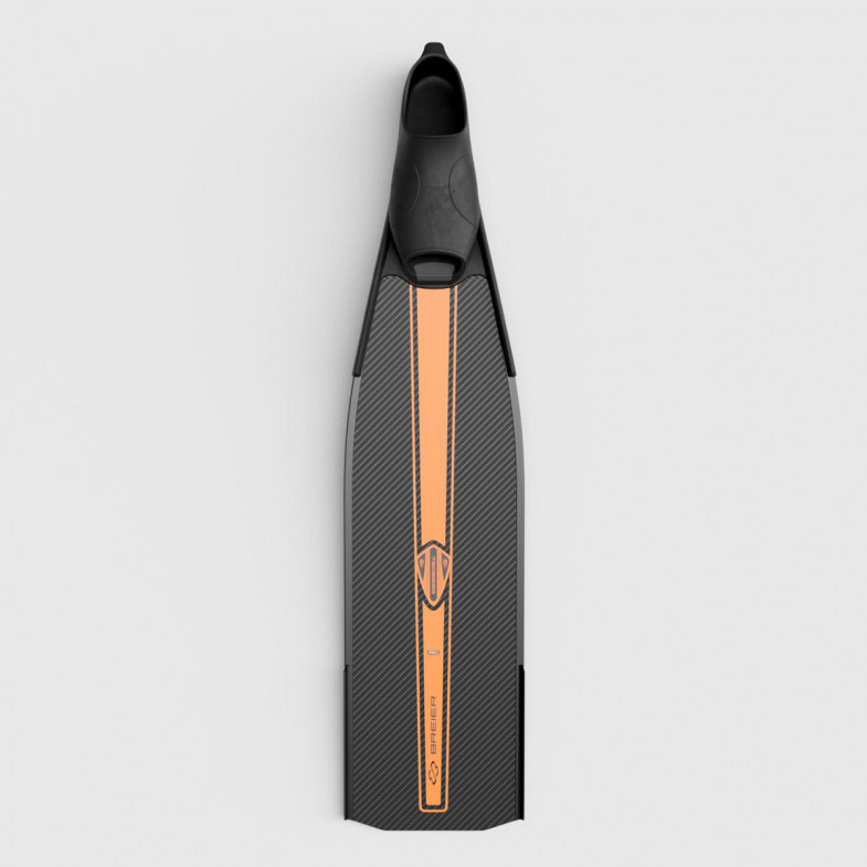 Pair of Fins 760B5C8 - Spearfishing/Freediving/Target shooting - Avec chausson de marque au choix à talon fermé