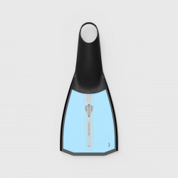 Pair of fins 450B3EG with custom footpocket for 41 and up- Hockey/Octopush/Rugby