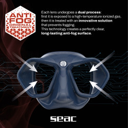 Anti fog mask Seac Wild - Small volume