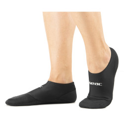 Pair of neoprene/ lycra quarter socks -  0,5 mm - 42 to 47