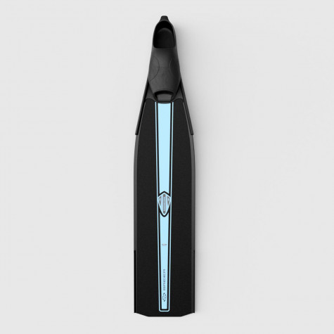 Pair of fins 820B3EG  -  Freediving / Constant weight / Spearfishing - Closed heel footpocket