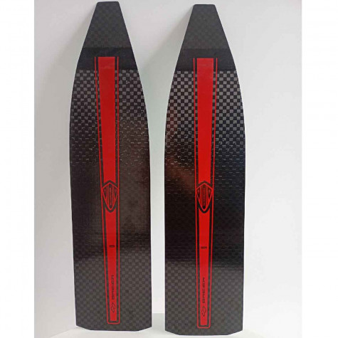 Pair of fins 820B3C8  -  Freediving / Constant weight / Spearfishing - Closed heel footpocket