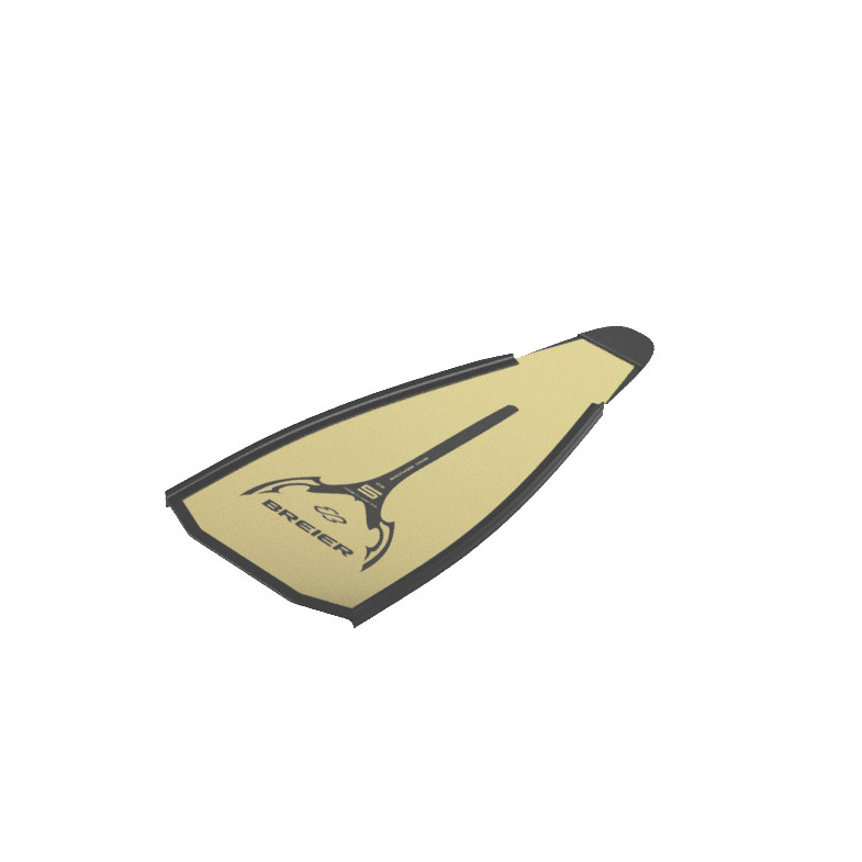 Paire de voilures hockey subaquatique de longueur 500 mm en fibre de carbone C8
