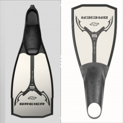 Palmes rugby subaquatique de longueur 500 mm en fibre de carbone C5