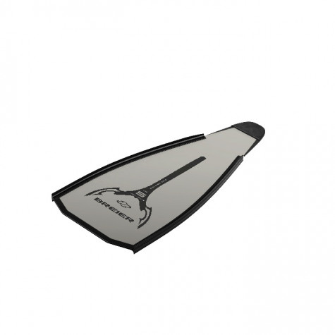 Pair of Underwater Rugby blades 500 mm length C5 carbon
