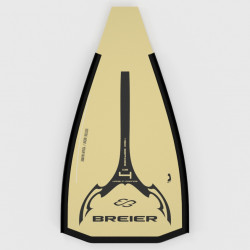 Paire de voilures rugby subaquatique de longueur 450 mm en fibre de carbone C8
