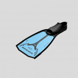 Underwater Rugby bifins 450 mm length E glass fiber