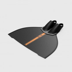 Finswimming monofin 600 mm length C8 carbon