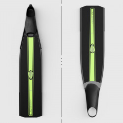 Spearfishing bifins 820 mm length S glass fiber