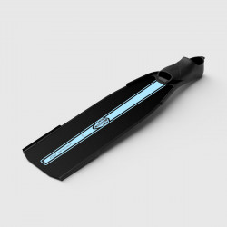 Free diving bifins 760 mm length E glass fiber