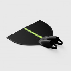 Free diving monofin 600 mm length S glass fiber