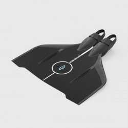 Free diving wing monofin 600 mm length E glass fiber