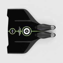 Free diving wing monofin 600 mm length S glass fiber