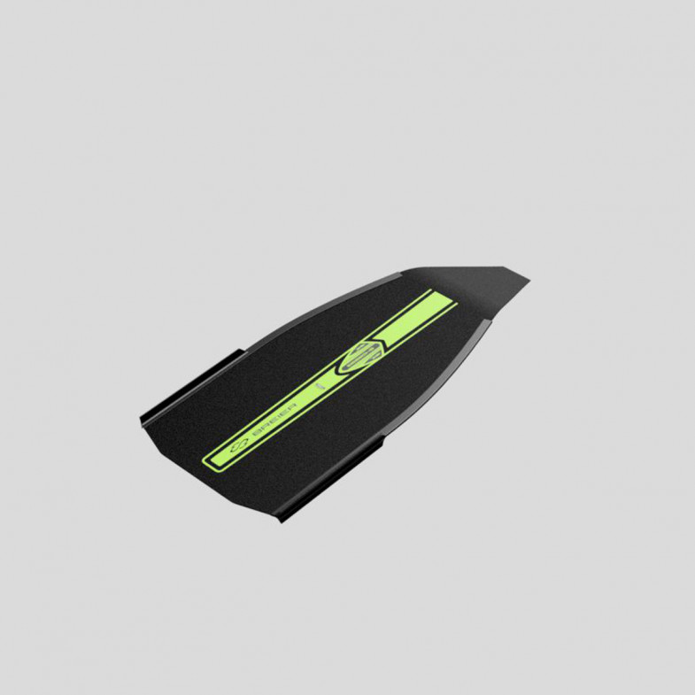 Pair of Riverboarding blades 450 mm length S glass fiber
