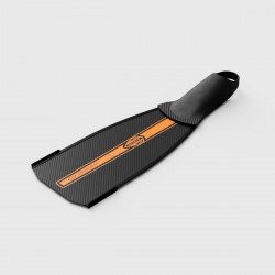 Rescue & lifesaving bifins 640 mm length C8 carbon