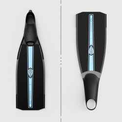 Spearfishing bifins 640 mm length E glass fiber